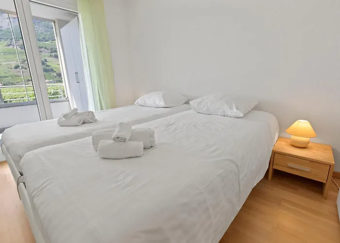 Détente Thermale à Proche Des Bains, 4 Personnes Appartamento Saillon